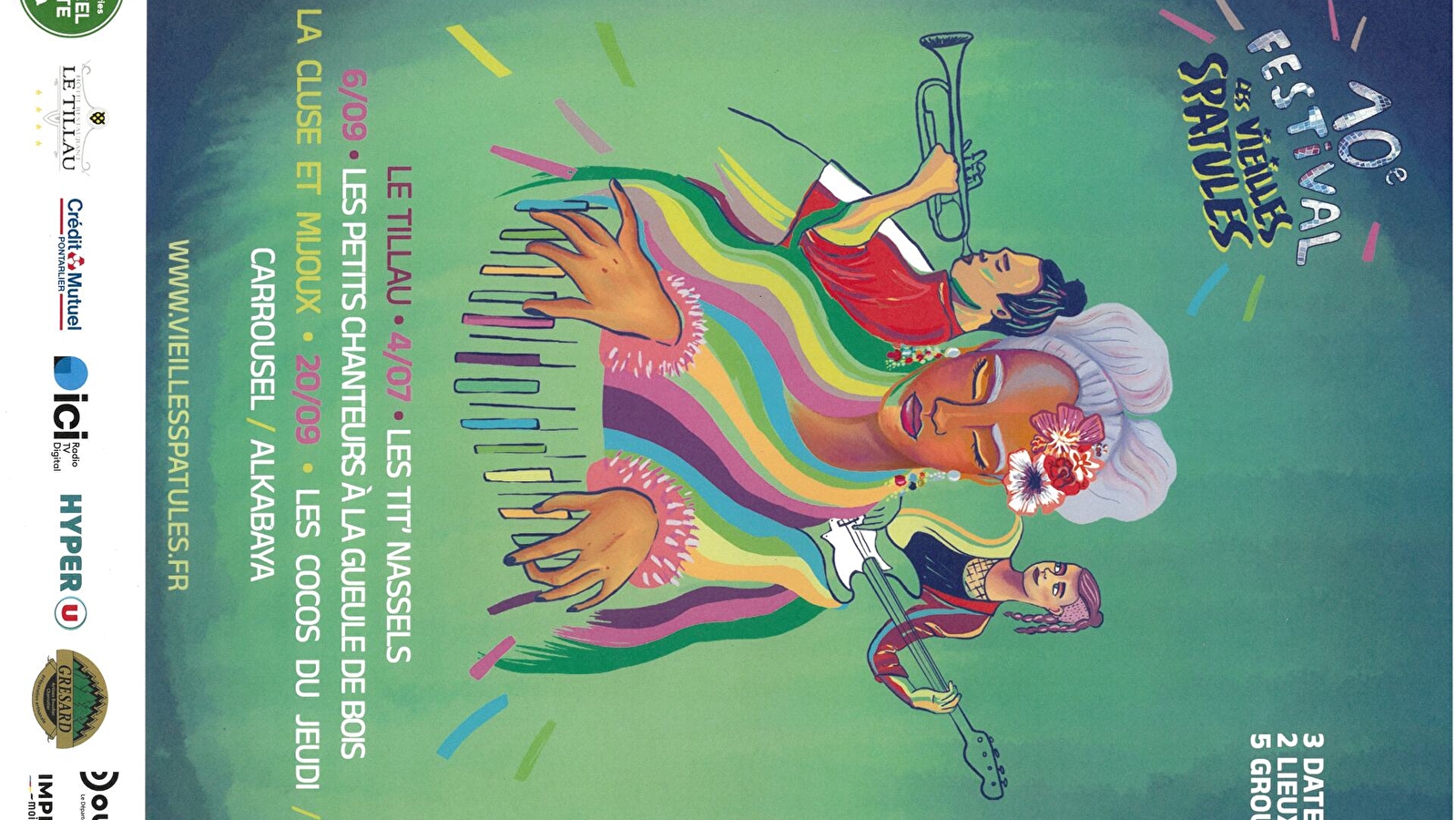 10ème édition Festival Les Vieilles Spatules