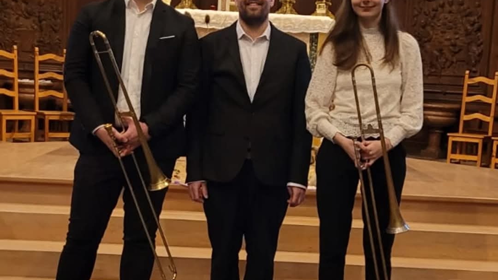 Concert deux sacqueboutes et orgue