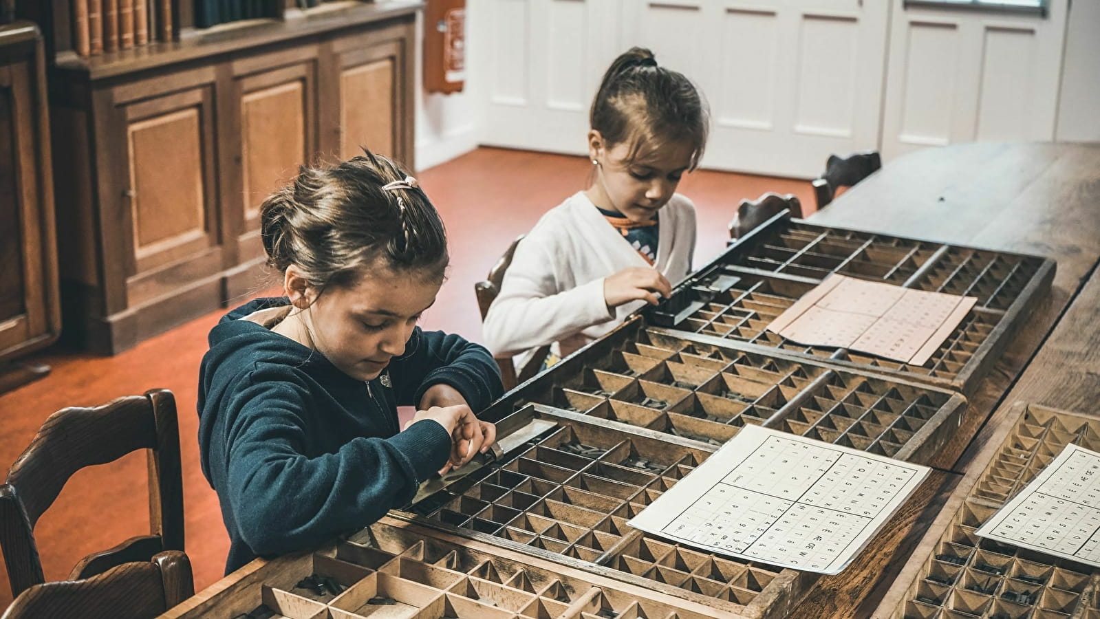 En famille au musée : Les petits Gutenberg