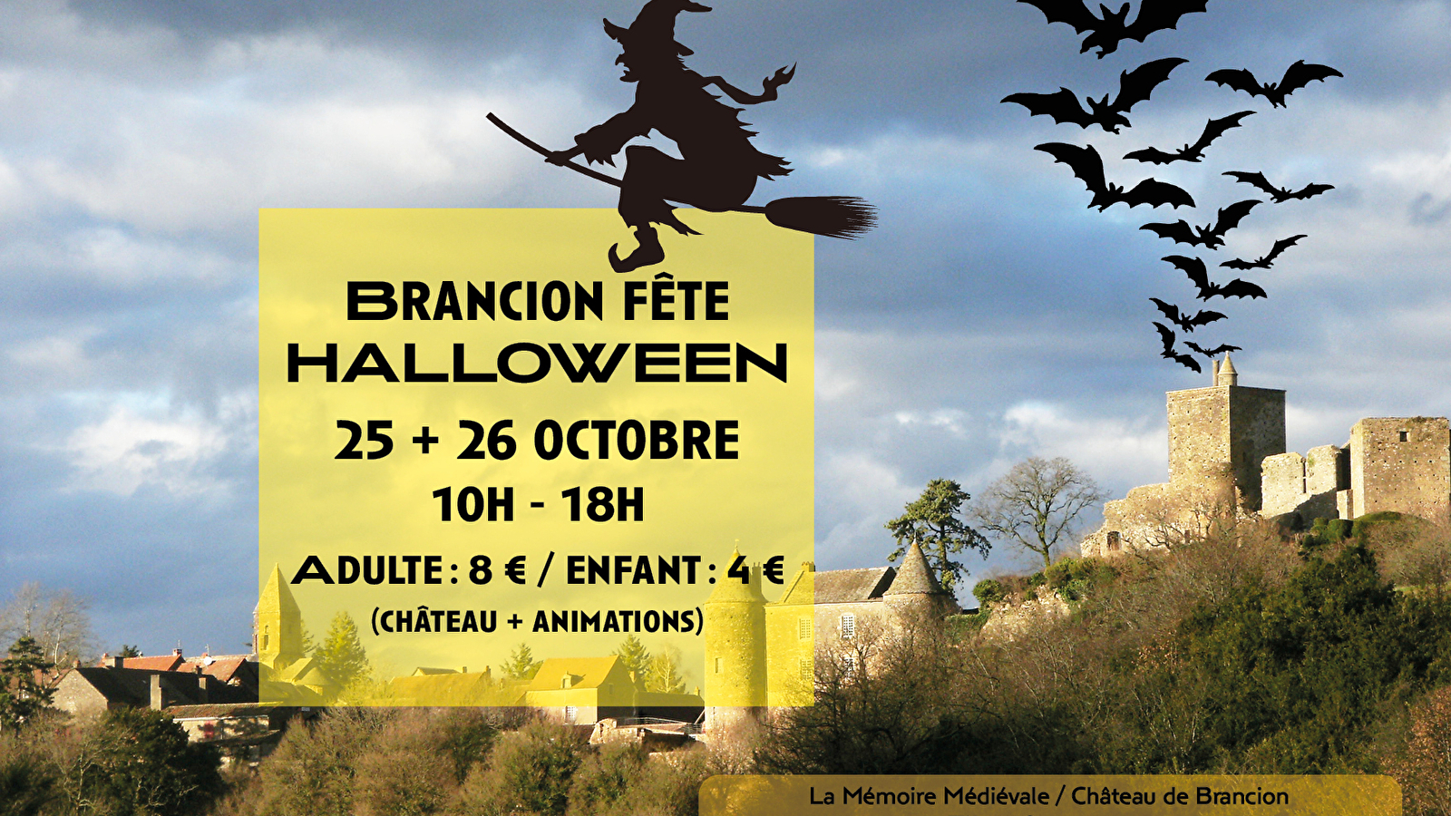 Brancion fête Halloween !