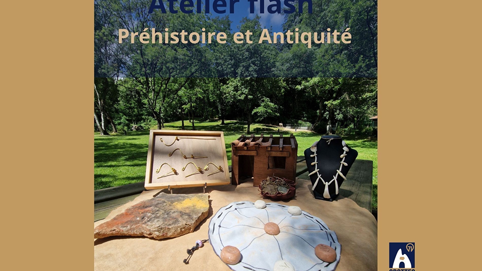 Atelier flash Préhistoire et Antiquité