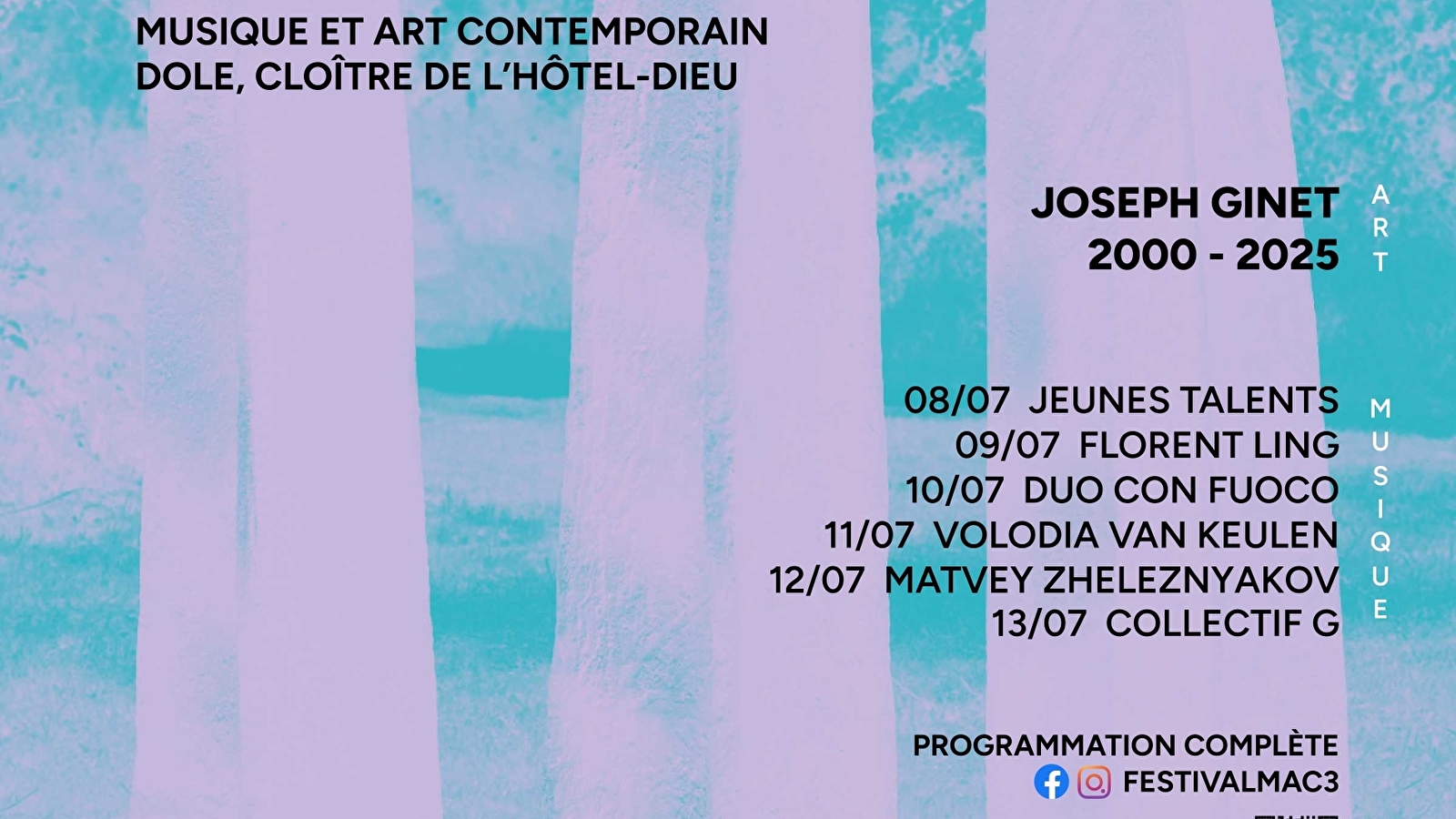 Festival mac3 - Musique & Art Contemporain à Dole