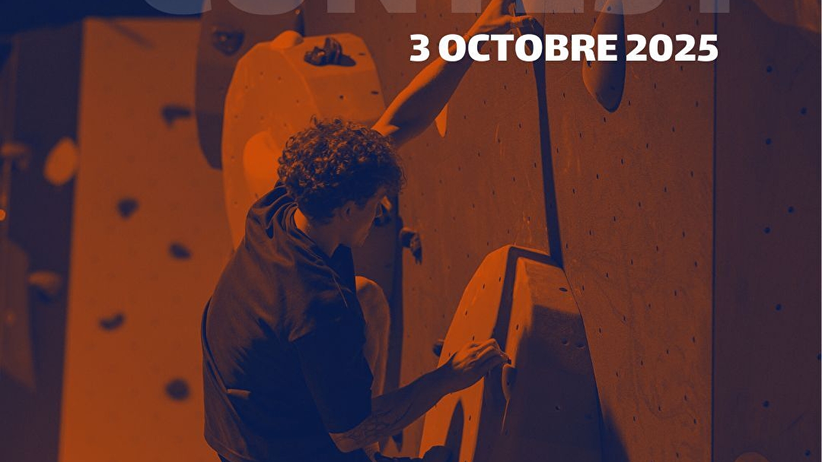 Contest d'escalade de bloc