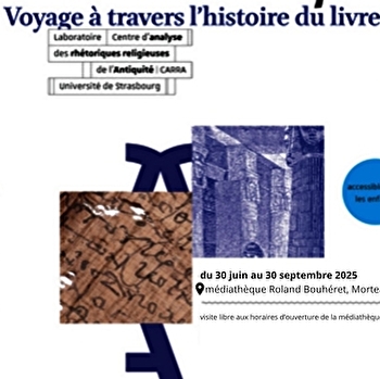 Exposition Voyage à travers l'histoire du livre - MORTEAU