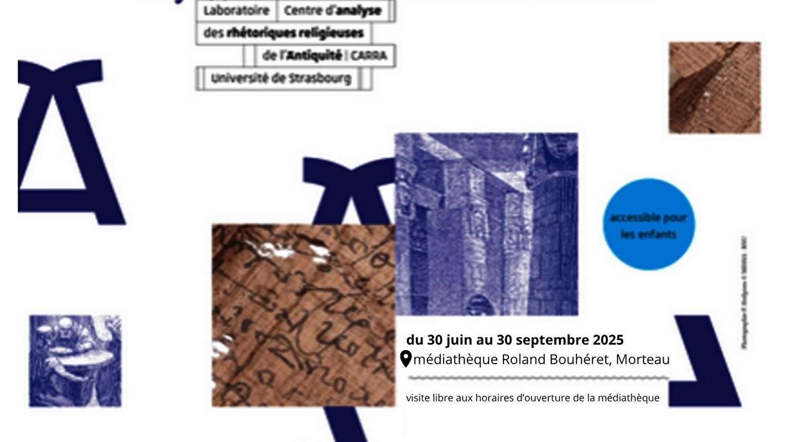 Exposition Voyage à travers l'histoire du livre