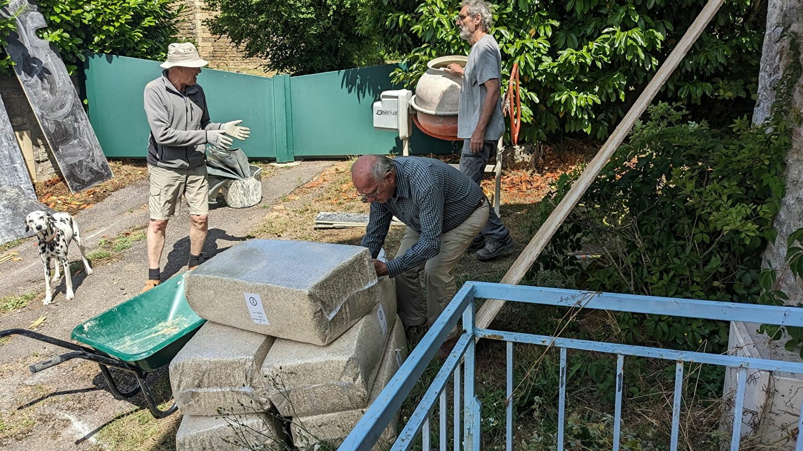 Stage 'Béton de chanvre'