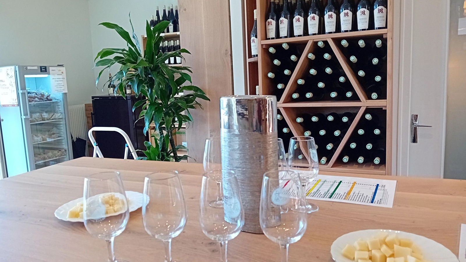 Dégustations des Vins du Jura avec Valérie