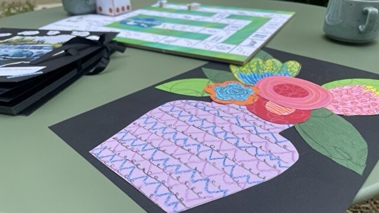 Tableau fleuri aux multiples couleurs !