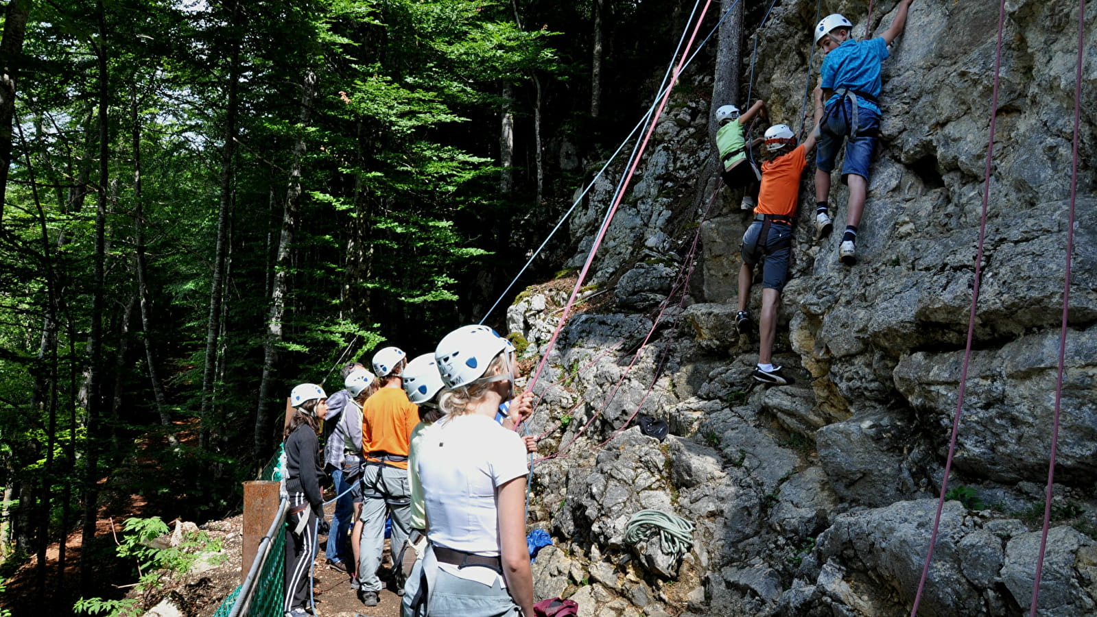 Site d'escalade Le Morillon