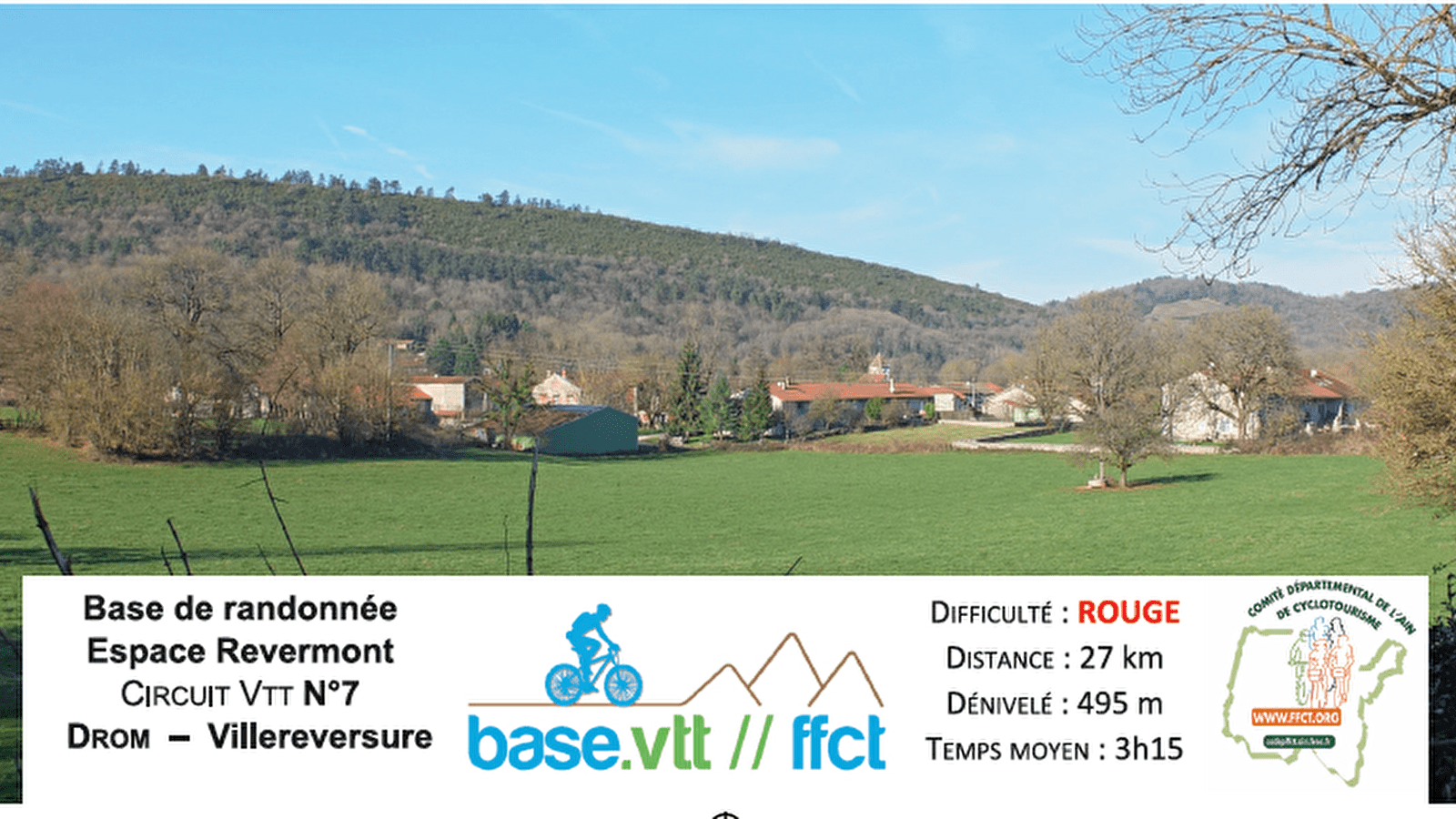 Circuit VTT n°7 (rouge) - Drom - Villereversure