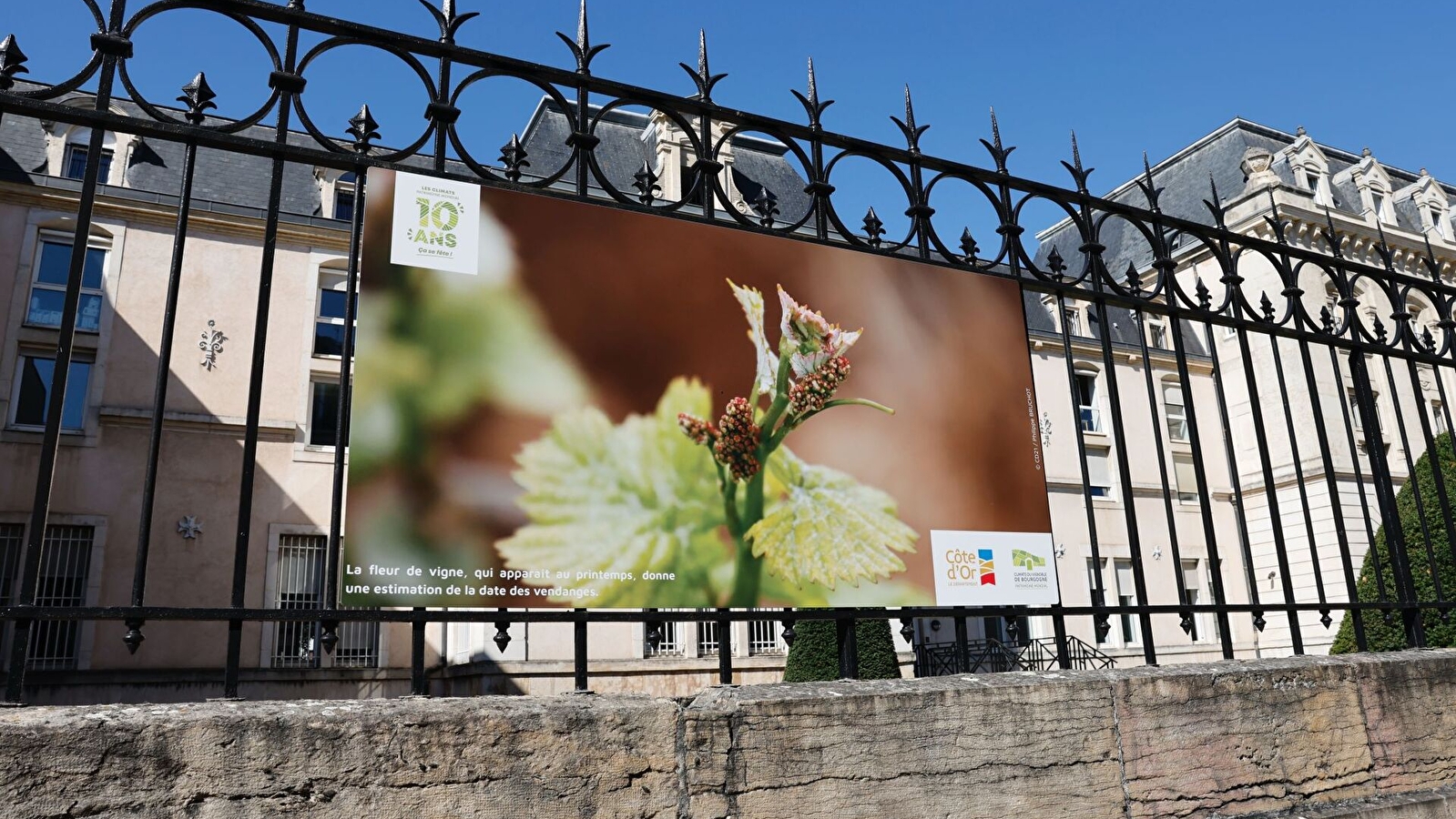 Les Climats sur les grilles du Département