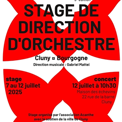 Stage de direction d'orchestre