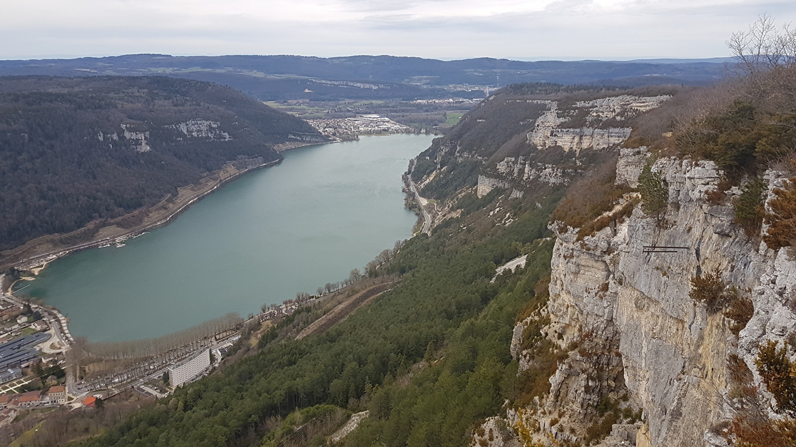 Les balcons du lac de Nantua par Xavier Thévenard - Parcours de trail n°5