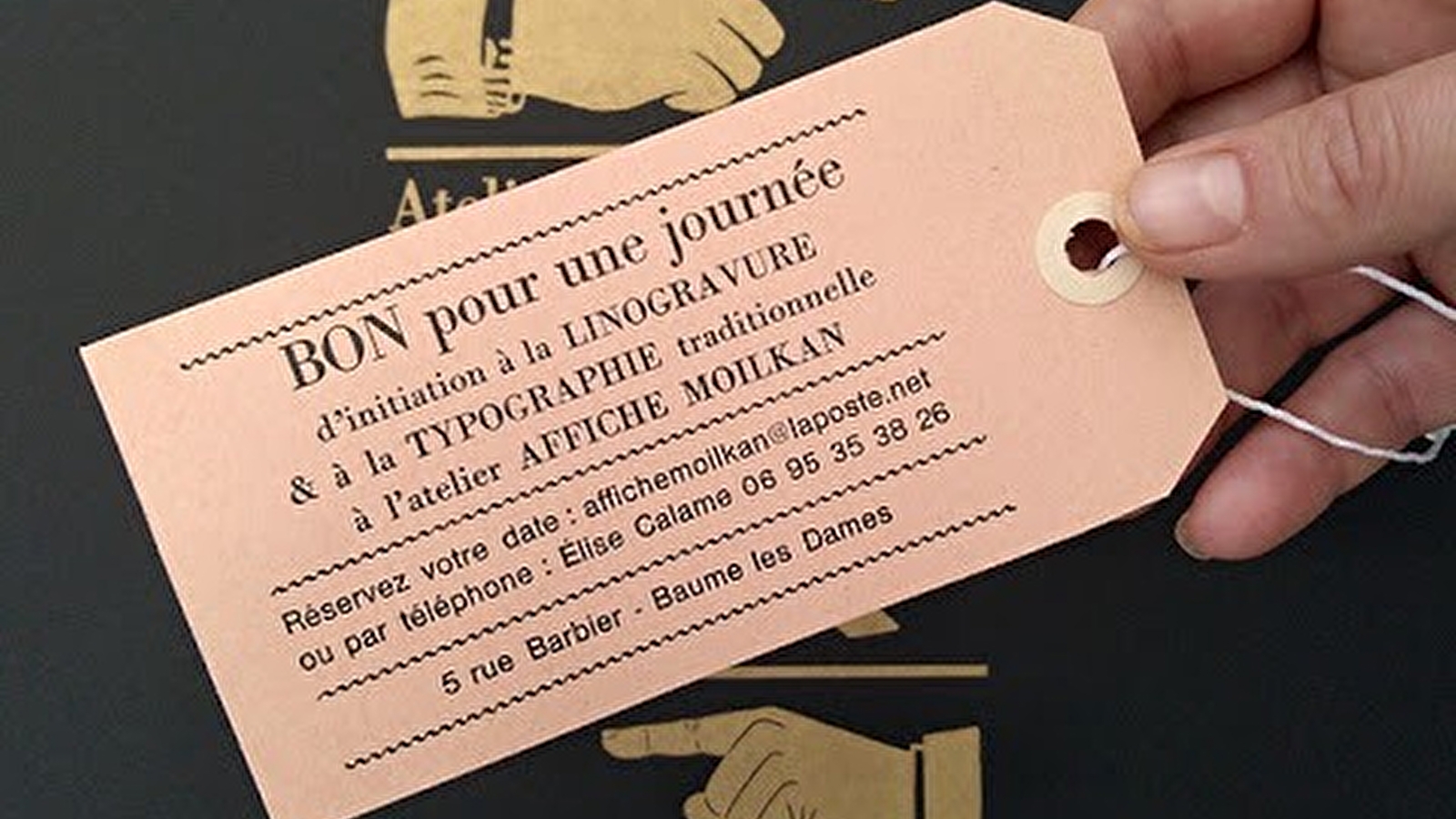 Journée d'initiation ou de perfectionnement à la linogravure et à la typographie traditionnelle - Atelier Affiche Moilkan