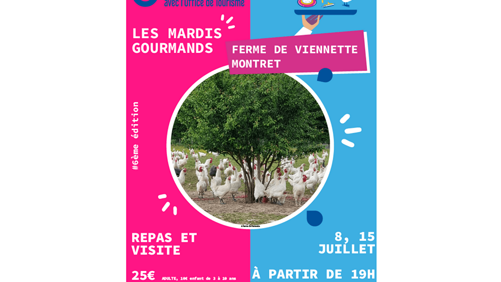 Mardis gourmands : Ferme de Viennette