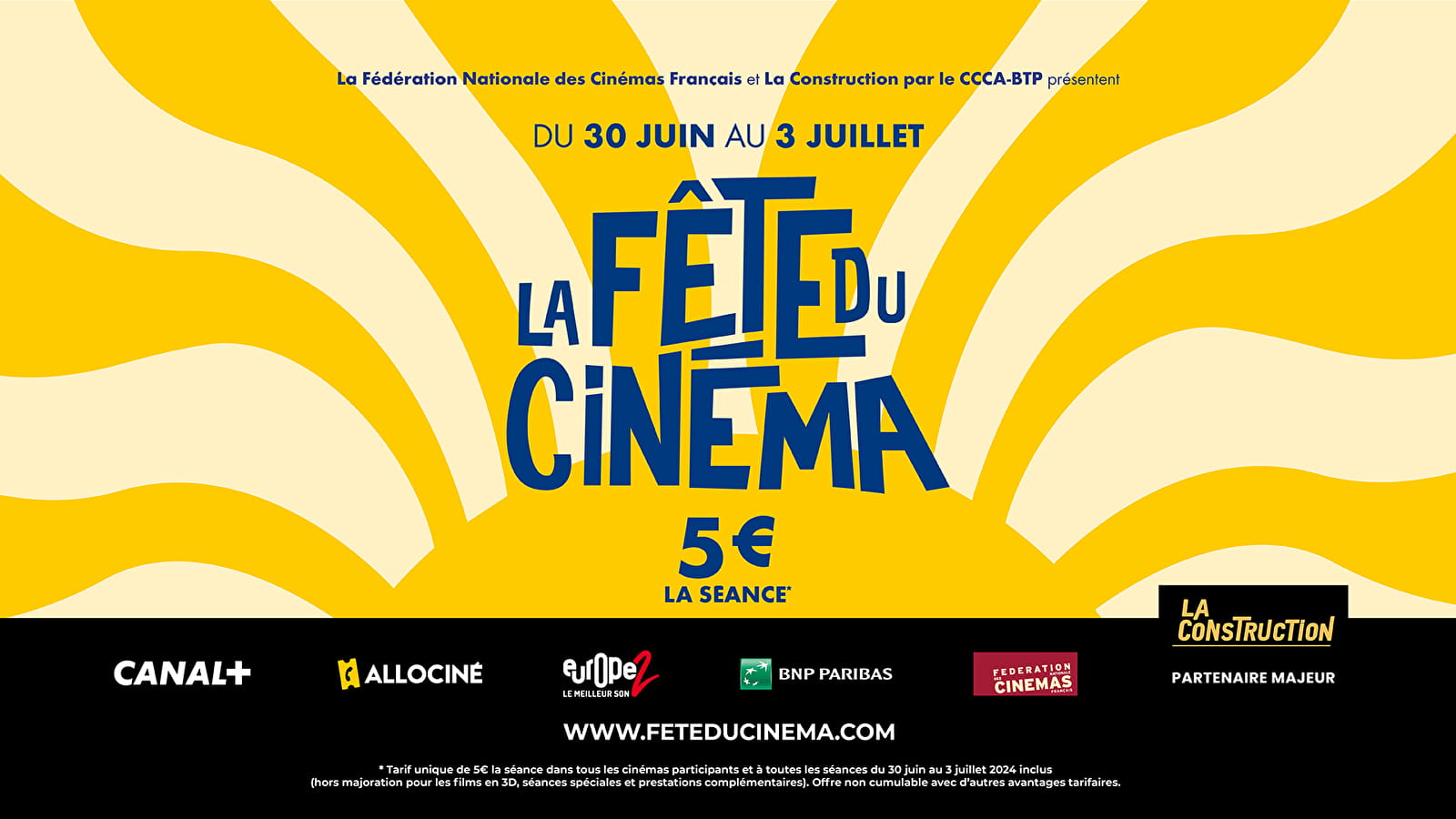 Fête du cinéma : 5€ la place au Pathé Mâcon