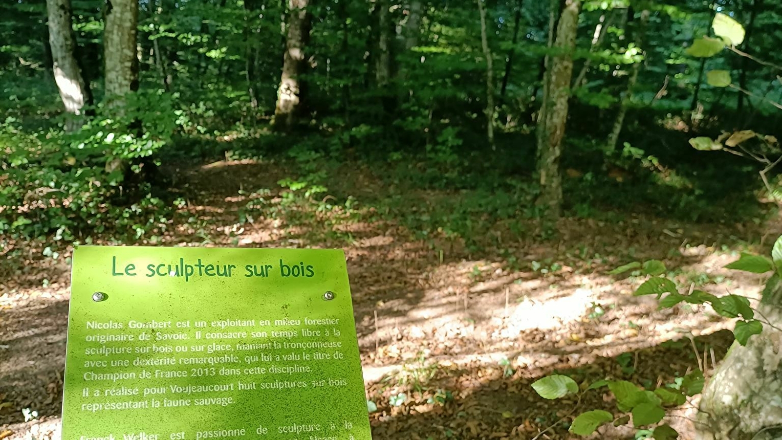 Sentier ludique de la Côte Roux