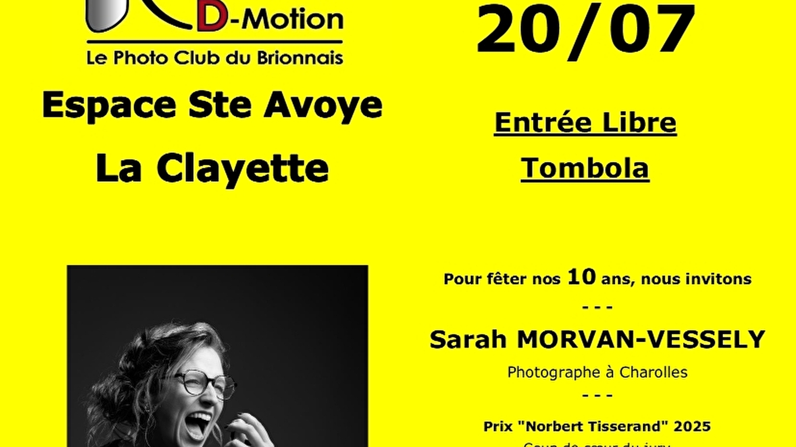 Exposition de photographies - Capteurs D-Motion