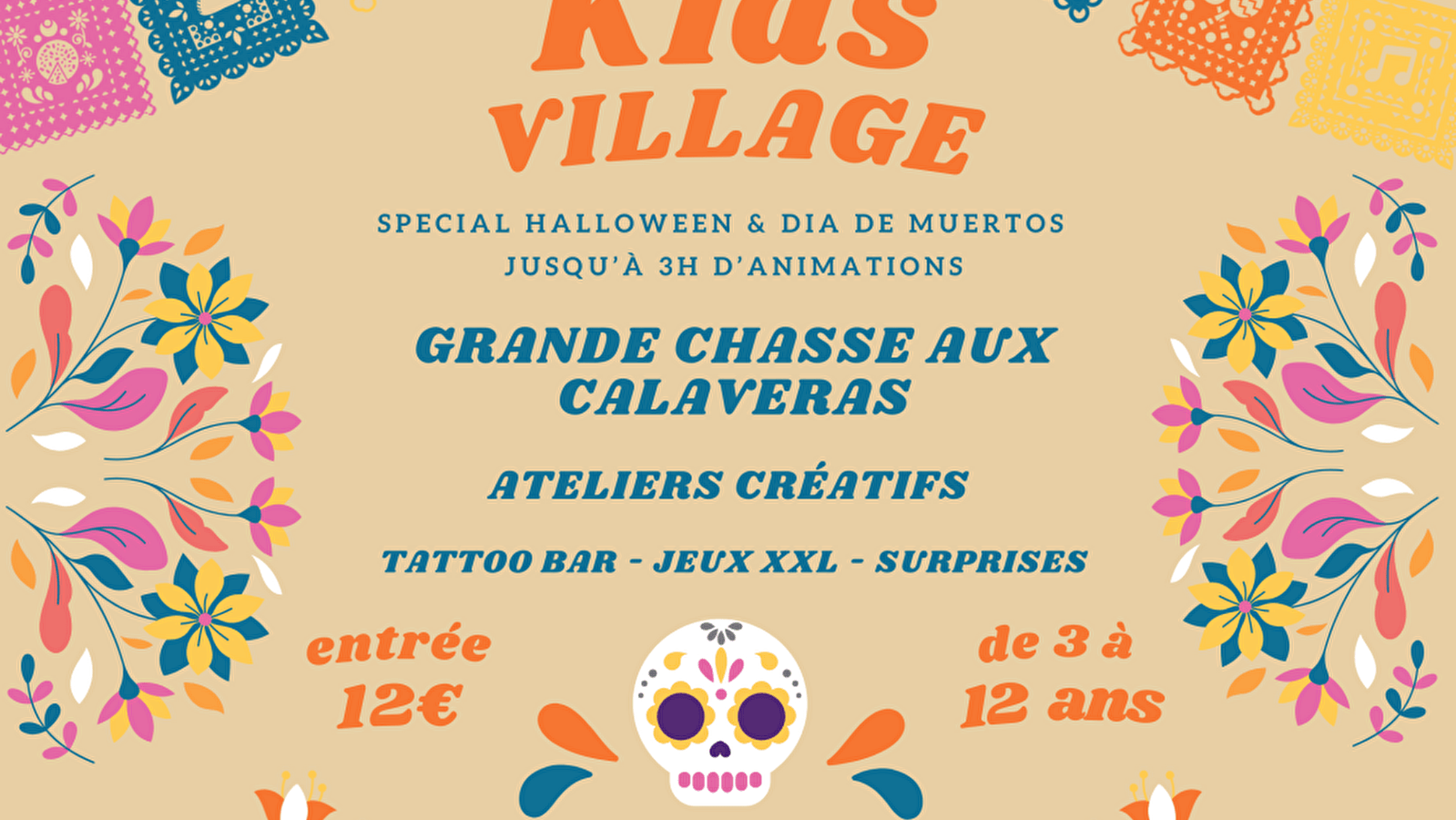 Kids Village Dia de Muertos
