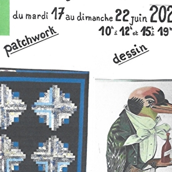 Patchwork et Dessin Colette et Roger Mazoyer - SAINT-GENGOUX-LE-NATIONAL