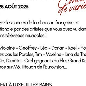 Des chansons plein la tête - LUXEUIL-LES-BAINS